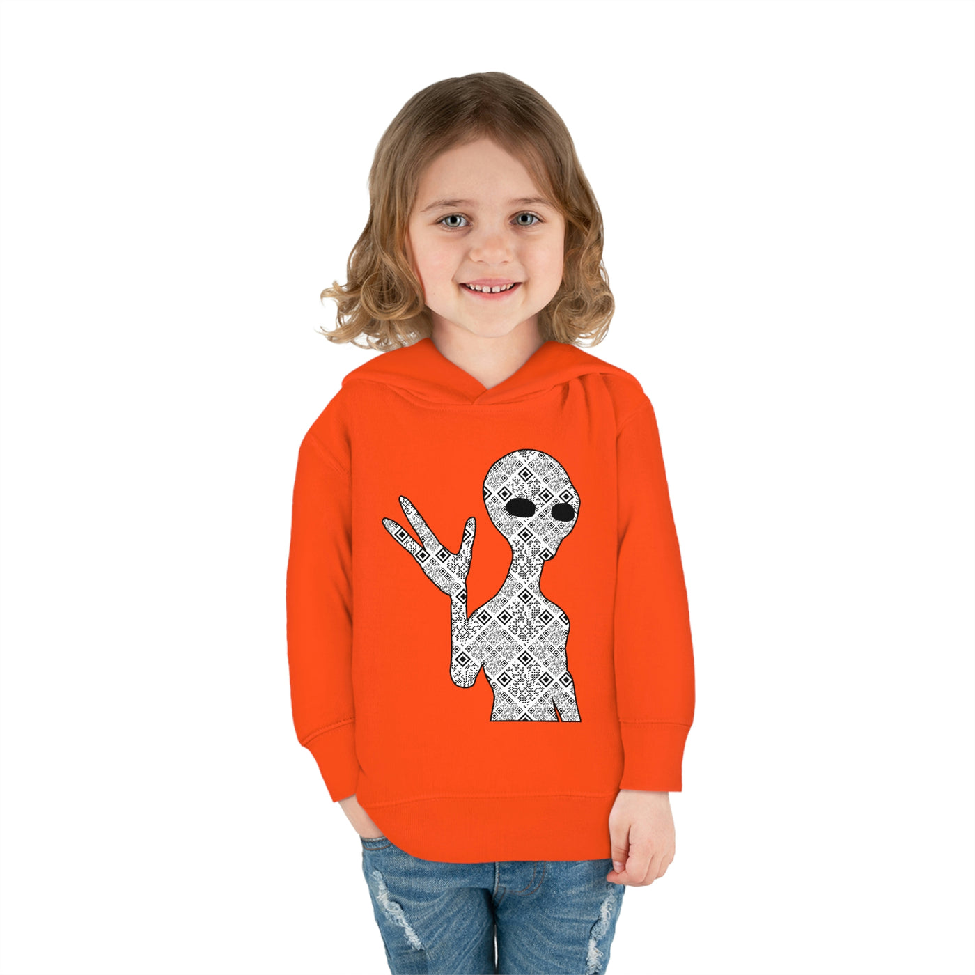 XR Reality Collection: Outta This World Alien (Unisex) Toddler Hoodie