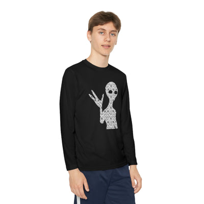 XR Reality Collection: Outta This World Alien (Unisex) Youth Long Sleeve