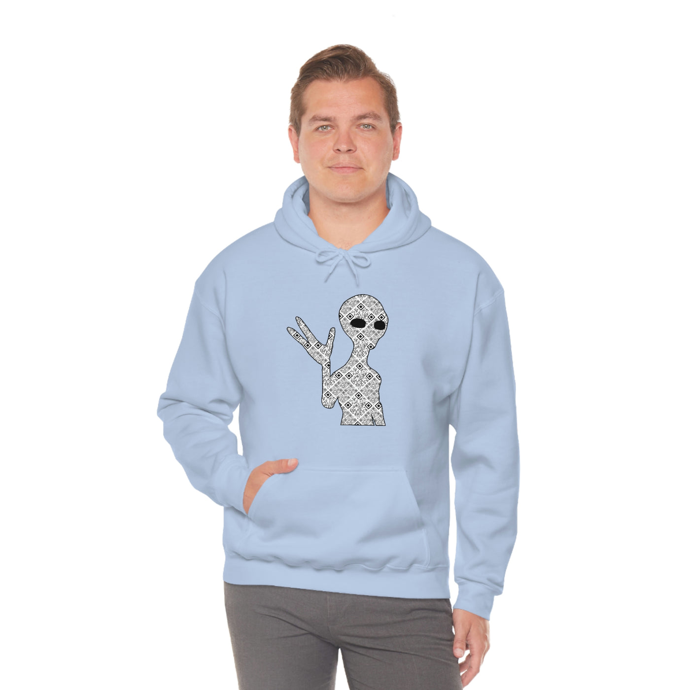 XR Reality Collection: Outta This World Alien (Unisex) Adult Hoodie