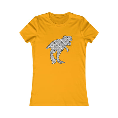 XR Reality Collection: Jurassic Stomp (Women's) Adult Fitted T-Shirt