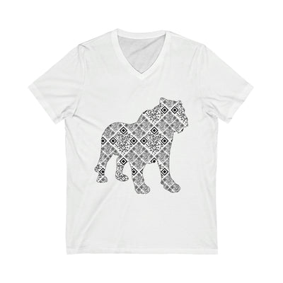 XR Reality Collection: Year of the Tiger (Unisex) Adult V-Neck T-Shirt