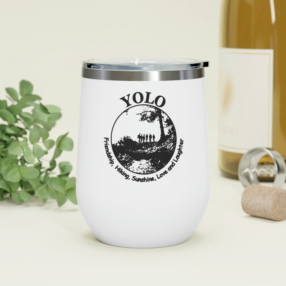 YOLO 12oz Insulated Wine Tumbler